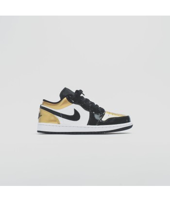 Nike Air Jordan 1 Low - Black / Gold Patent hantent personnes