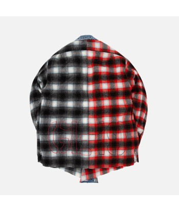 Greg Lauren 50/50 Mixed GL1 - Black / Red Venez découvrir notre 