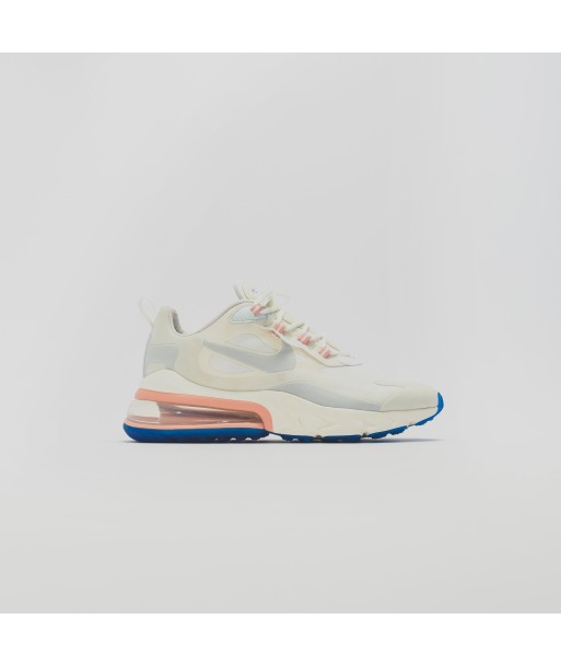 Nike Air Max 270 React - Summit White / Ghost Aqua / Phantom sur le site 