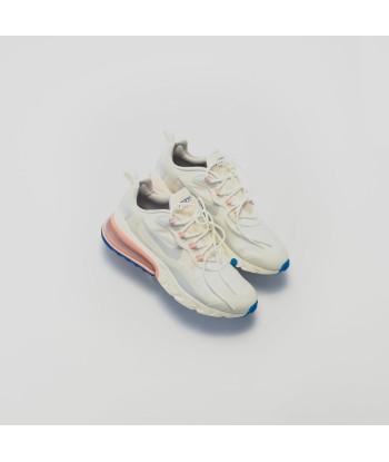 Nike Air Max 270 React - Summit White / Ghost Aqua / Phantom sur le site 