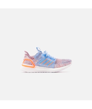 adidas WMNS UltraBoost 19 - Glow Blue / Hi-Res Coral / Active Maroon l'achat 