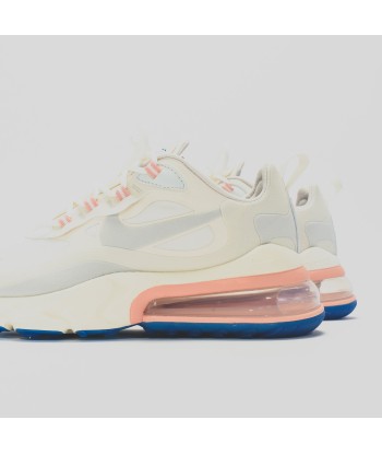 Nike Air Max 270 React - Summit White / Ghost Aqua / Phantom sur le site 