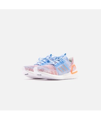 adidas WMNS UltraBoost 19 - Glow Blue / Hi-Res Coral / Active Maroon l'achat 