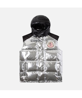 8 Moncler Palm Angels Exen Gilet Vest - Silver la chaussure