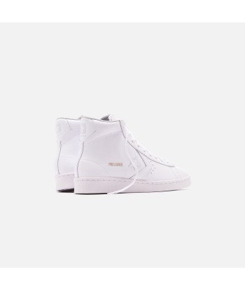 Converse Pro Leather Mid - White Les êtres humains sont 