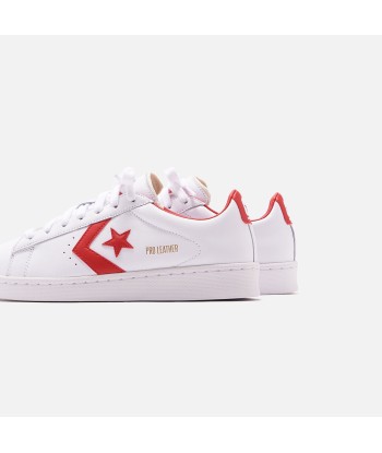 Converse Pro Leather OG Low - White / University Red votre