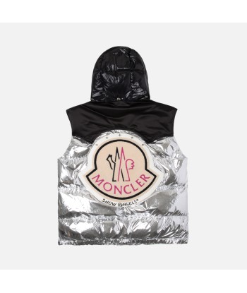 8 Moncler Palm Angels Exen Gilet Vest - Silver la chaussure