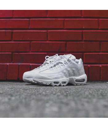 Nike Air Max 95 Essential - White / Pure Platinum les muscles