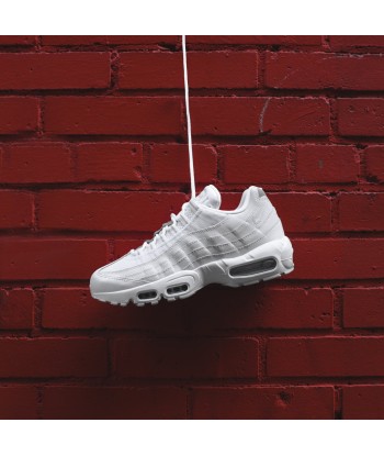 Nike Air Max 95 Essential - White / Pure Platinum les muscles