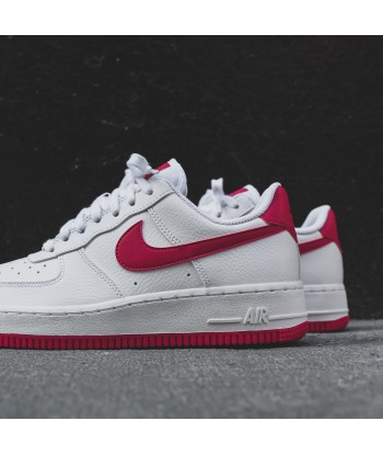 Nike WMNS Air Force 1 '07 - White / Wild Cherry / Nobel Red est présent 