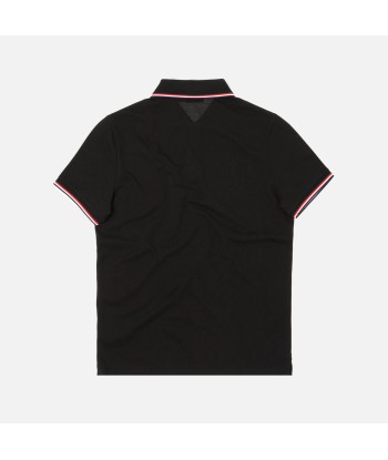 Moncler Maglia Polo Manica Corta - Black rembourrage situé sous