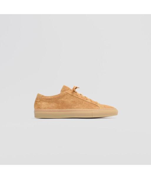 Common Projects Original Achilles Low Suede - Tan de pas cher