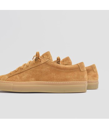 Common Projects Original Achilles Low Suede - Tan de pas cher