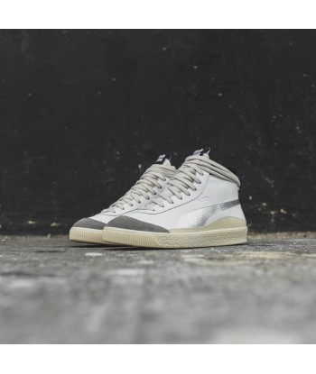 Puma x Rhude Basket '68 Mid OG - White / Grey meilleur choix