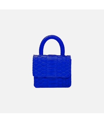 Gelareh Mizrahi Mico Mini Python Top Handle Bag - Cobalt Blue Voir les baskets