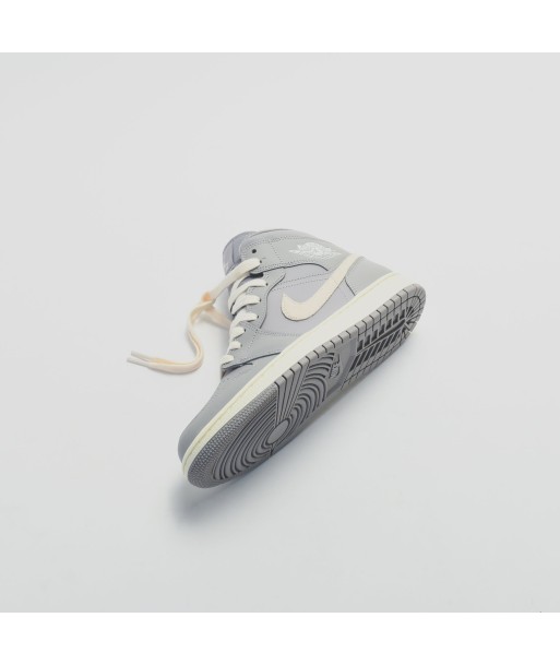 Nike WMNS Air Jordan 1 Mid - Atmosphere Grey / Pale Ivory l'évolution des habitudes 