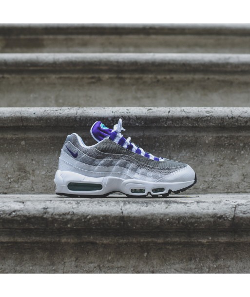 Nike Air Max 95 LV8 - White / Court Purple / Emerald Green sélection de produits