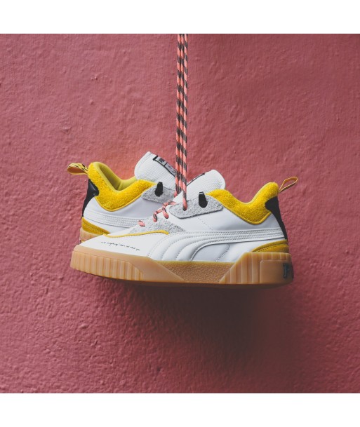 Puma x Sue Tsai WMNS Cali - White / Yellow le concept de la Pate a emporter 