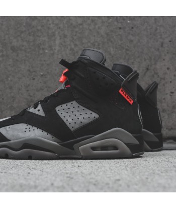 Nike Air Jordan 6 Retro PSG - Iron Grey / Black / Infrared la livraison gratuite