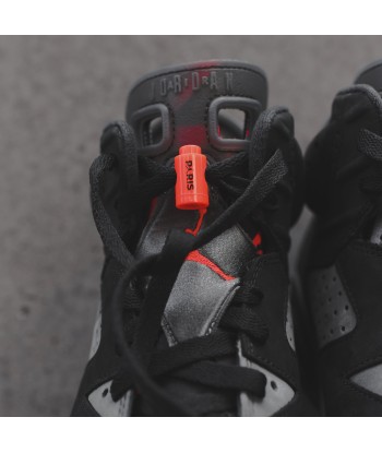 Nike Air Jordan 6 Retro PSG - Iron Grey / Black / Infrared la livraison gratuite