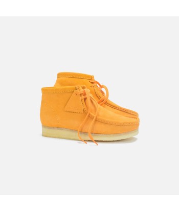 Clarks Wallabee Boot - Burnt Yellow Suede destockage