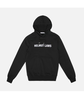 Helmut Lang Helmut Laws Hoodie - Black Vous souhaitez 