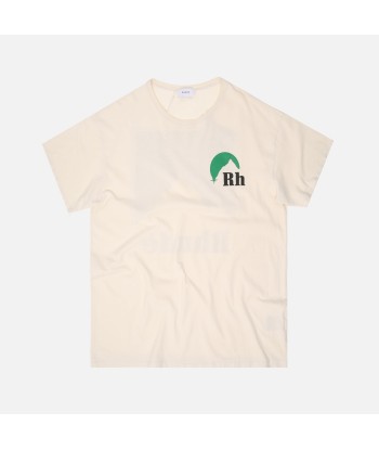 Rhude Moonlight Logo Tee - Green / White Les magasins à Paris