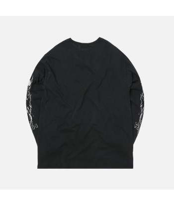 Rhude Almost Home L/S Tee - Black brillant des détails fins