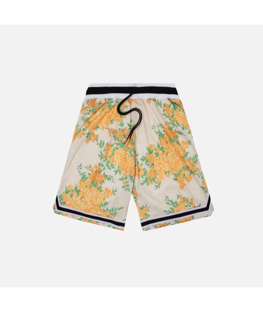 John Elliott Basketball Short - Ivory Bougainvillea outlet