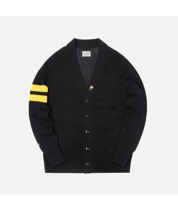 Aimé Leon Dore Lion Letterman Cardigan - Black Voir les baskets