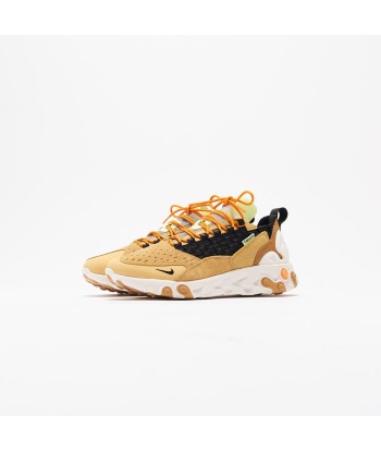 Nike React Sertu - Club Gold / Black / Wheat / Bright Ceramic / Gum JUSQU'A -70%! 