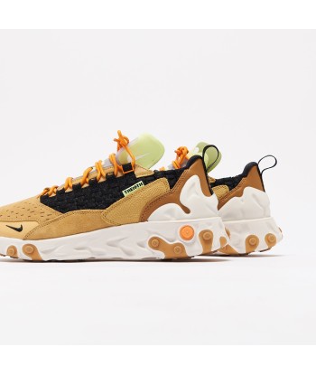 Nike React Sertu - Club Gold / Black / Wheat / Bright Ceramic / Gum JUSQU'A -70%! 