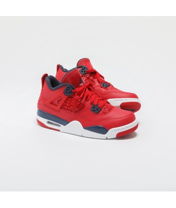 Nike GS Air Jordan 4 Retro SE - University Red / Obsidian / White / Metallic Gold Par le système avancé 