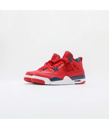 Nike GS Air Jordan 4 Retro SE - University Red / Obsidian / White / Metallic Gold Par le système avancé 