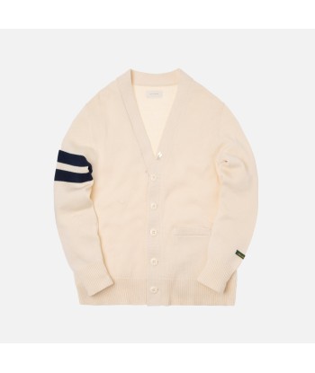 Aimé Leon Dore Lion Letterman Cardigan - Cream Véritable concentré