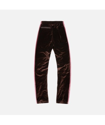 Needles Papillion Emb. Side Line Track Pant - Velour Brown vente chaude votre 