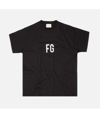 Fear of God 'FG' Tee - Black livraison et retour toujours gratuits