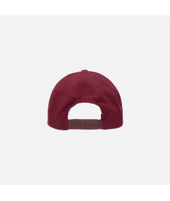 Rhude DBL Eagle Cap - Burgundy Les magasins à Paris