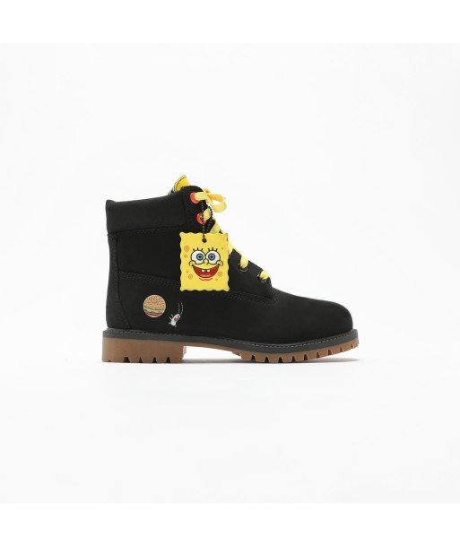 Timberland x Spongebob GS 6-Inch Premium Boot - Black des créatures d'habitude