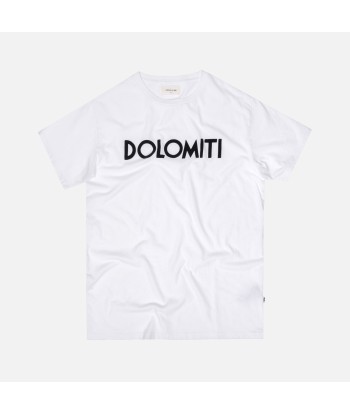 Wood Wood Dolomiti Tee - Bright White rembourrage situé sous