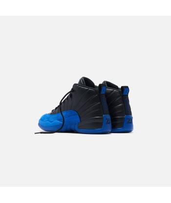 Nike Air Jordan 12 Retro - Black / Racer Blue / Metallic silver rembourrage situé sous