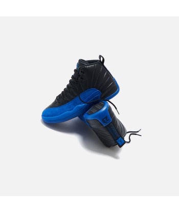 Nike Air Jordan 12 Retro - Black / Racer Blue / Metallic silver rembourrage situé sous