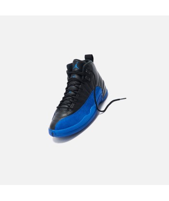 Nike Air Jordan 12 Retro - Black / Racer Blue / Metallic silver rembourrage situé sous