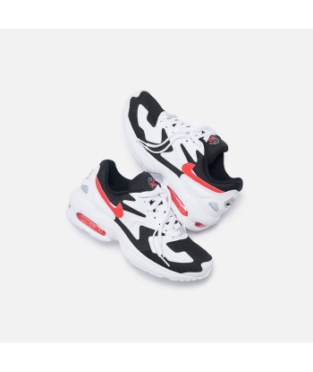 Nike WMNS Air Max 2 Light - Black / Red Orbit / White la colonne vertébrale