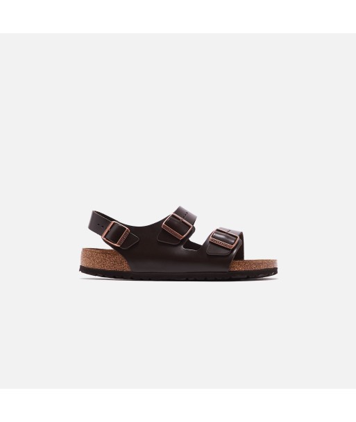 Birkenstock Milano Soft Footbed Amalfi Leather - Brown pas cheres