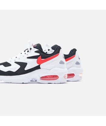 Nike WMNS Air Max 2 Light - Black / Red Orbit / White la colonne vertébrale