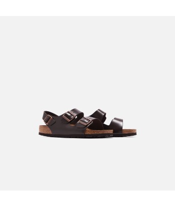 Birkenstock Milano Soft Footbed Amalfi Leather - Brown pas cheres