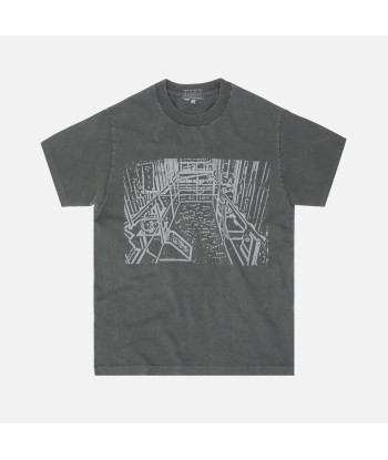 Cav Empt Overdye Little Hall Tee - Charcoal Economisez 