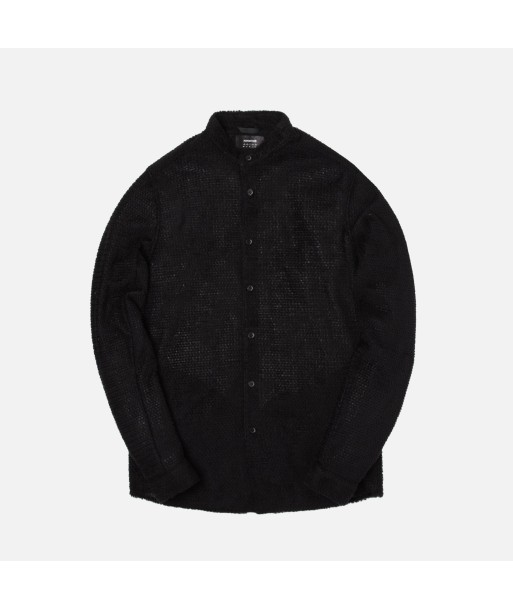 Acronym Lofted Knit Fiber L/S Shirt - Black basket pas cher