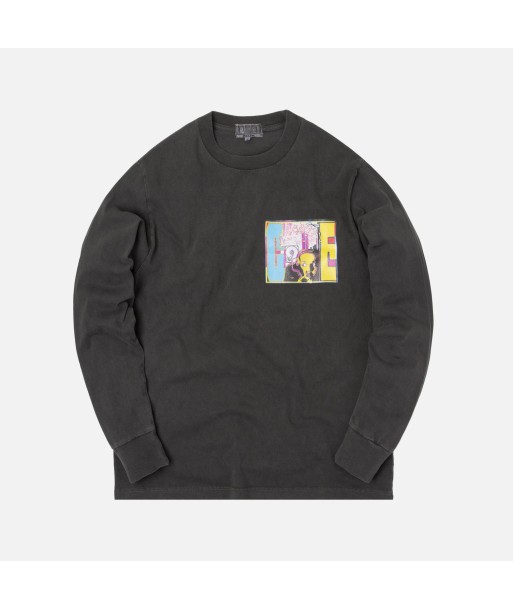 Cav Empt MD THINKtank L/S Tee - Charcoal rembourrage situé sous